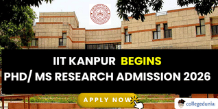 IIT Kanpur PhD/MS Research Admission 2026; Apply by November 10